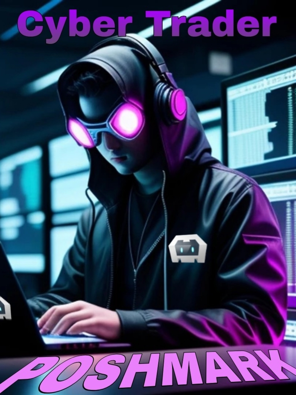 Cyber Trader VR Headset Accessory - Purple